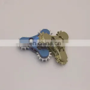 2017 New Fashion Hand Spinner 4 Gear Metallic EDC Fidget Spinner Fidget Toy Adults Focus Anti Stress Gifts F964 thumbnail-5