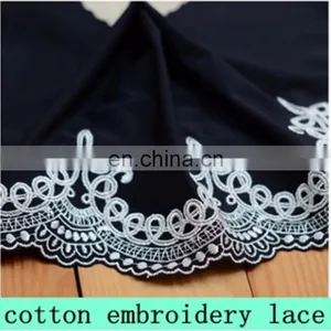 Custom 1 2 3 4 5 6 CM Cotton Eyelet Lace Trim French Lace Trimming Cotton Crochet Lace Trim thumbnail-6