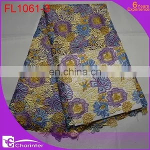 Guipure Lace/embroidery Lace/french Lace Fabric/african Lace Fabric/cord Lace Fabric FL1061-1 thumbnail-3