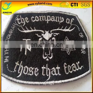 Brand Logo Embroidery Reusable Badges thumbnail-1