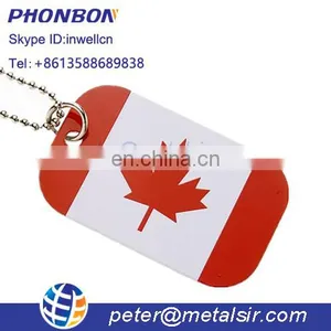 Low Price High Quality Custom Metal Dogtag Necklace thumbnail-1