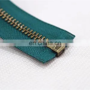 6 Colors Available,Close-open Metal Zippers With Pearl Slider, Multi-color #5 Zippers For DIY Sewing thumbnail-4