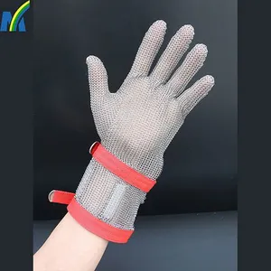 Stainless Steel Chain Mail Gloves Made in China thumbnail-1