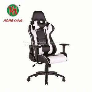 ZX-1015Z Modern High Back Armrests Ergonomic Office Swivel Bar Stool Chair thumbnail-1