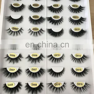D013 3d Mink Eyelashes Wholesale Custom Made Eyelashes thumbnail-6