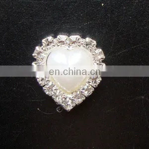 2013 Fashion Rhinestone Heart Button Invitation Card Button Garment Accessory thumbnail-1
