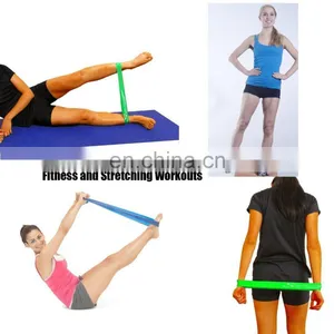 Set of 4,exercise Resistance Bands, Physical Therapy Best Stretching Bands for Home Fitness thumbnail-5