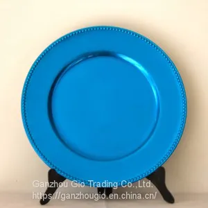 Plastic Charger Plate,christmas Decoration Plate Charger Plate Made in China YF-60017 thumbnail-1