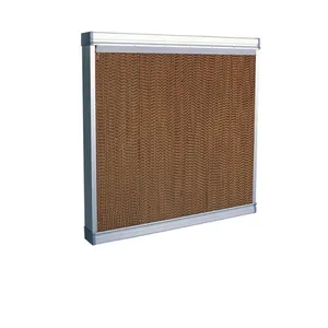 Honeycomb Water Paper Air Evaporative Cooling Pad for Poultry Farm Houses thumbnail-1