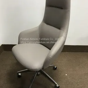 Modern High Back Leather Office Furniture Executive Swivel Office Chairs thumbnail-4