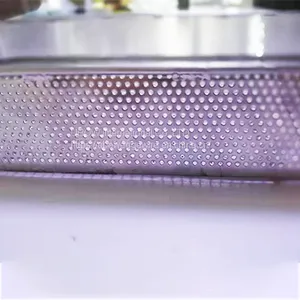Custom 304 Stainless Steel Medical Disinfection Basket thumbnail-2