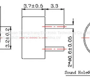 Electromagnetic Passive Buzzer Sc6736 thumbnail-4