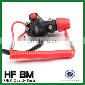 Universal Engine Stop Tether Emergency Switch Lanyard Kit for ATV Racing thumbnail-3
