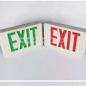 Green Red Exit Sign Lamps Indicator New Type LED Exit Sign Save Energy Exit Signs Green Red Lamp thumbnail-5