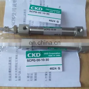 CKD Pneumatic Air Cylinder Telescopic Cylinder SCPG-00-10-30 thumbnail-2