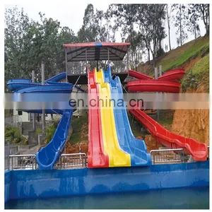 Water Park Water Slide for Adult+covered Fiberglass Water Slide thumbnail-5