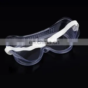 Free Sample Spectacles Transparent White Eye Protection Safety Glasses thumbnail-3