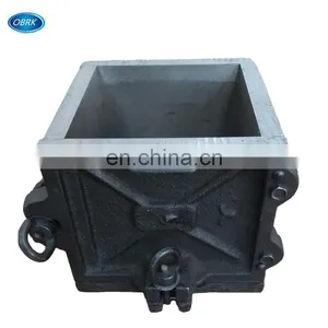 Four Part Concrete Casting Iron Moulds,Cast Iron 150MM Cube Moulds thumbnail-4