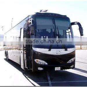 6x4 PK6137 Aircraft Luxury Coach Bus 61 Seats SL thumbnail-2