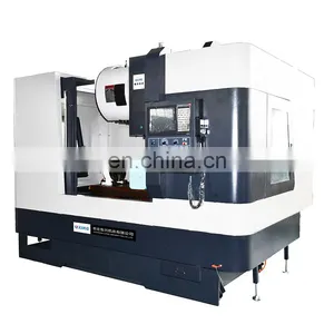 VMC850 European Standard 3axis 4th Optional With Arm Type Atc Vertical Fresadora Cnc Milling Machine for Plastic Injaction Mould thumbnail-1