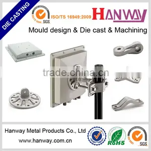 China Manufacturer Oem Service Aluminum Die Casting Aluminum Enclosure Wireless Antenna thumbnail-1