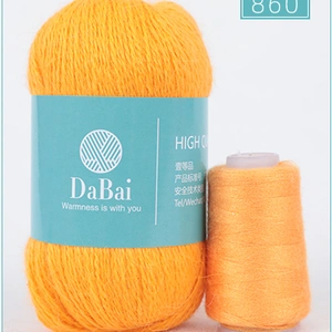 Yarns Wool Blend For Hand Knitting Scarf Blended Yarn Wool thumbnail-3