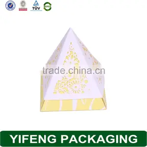 Wholesale Decorative Luxury Recyclable Hot Pink Mini Gift Bags Mini Cholcolate Box thumbnail-3