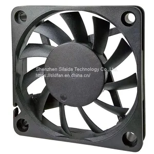 6010 DC 12V 24V Cooling Fan Brushless for Reprap 3D Printer Parts DC Cooler 60x60x10mm Plastic Fan thumbnail-1