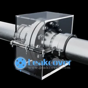 Transparent Flange Containment With O-ring thumbnail-1