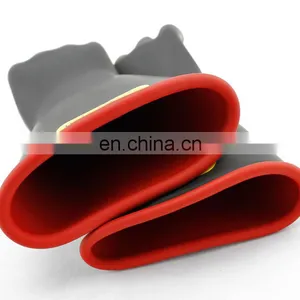 Long High Voltage Class 1 Electric Worker Safety Hand Protection Latex Rubber Insulating Gloves thumbnail-5