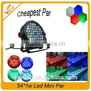 LED New Stage Party Lighting Mini Stage Par Light 54x1watt Rgbw dj Par Light thumbnail-1