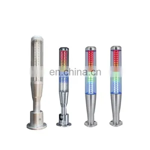 OM Series AC DC 24V Industrial Warning Light With Alarm Buzzer 3 Layers Led Signal Tower Light thumbnail-5
