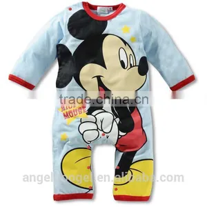 Kids Winter Baby Solid Color Infant Rompers Custom Print AG-LA0008 thumbnail-4