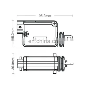 Car Door Lock Actuator Left and Right Central Locking Actuator For Renault 7702127213 thumbnail-3