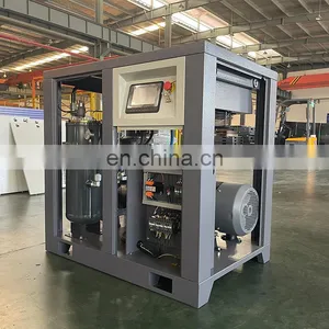 Bison China 75 Hp 55Kw Oilfree Small Rotary Screw Type Air Compressor With Dryer thumbnail-5