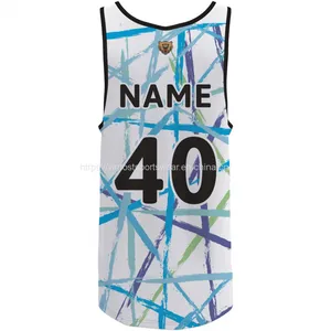 2023 Newest Design Basketball Jersey Added With the Name and Number You Need thumbnail-2