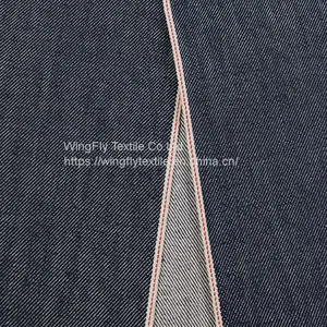 13oz 100% Cotton Slub Right Twill Mens Custom Denim Fabric W283429 thumbnail-5