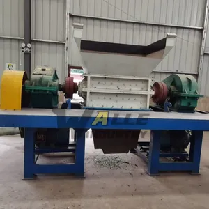 New Style Waste Wee Scrap Tires Plastic Double Shaft Shredder Industrial Aluminum Can Twin Shaft Shredder Machine thumbnail-5