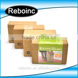 Reboinc-X10 Fitness Women Cork Yoga Brick Cork Yoga Board thumbnail-1