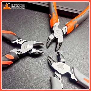 Factory Wholesale Customized Industrial-grade Diagonal Pliers With Eccentric and Labor-saving Design thumbnail-3