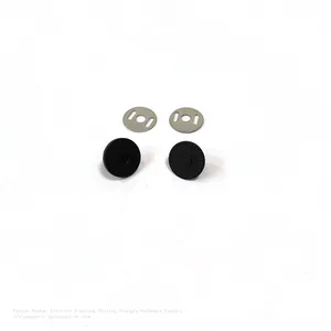 14MM Matte Black Ultra-thin Magnetic Button thumbnail-1