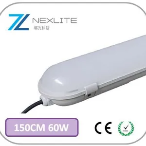 IP66 60cm 120cm 150cm LED Linear Vapor Tight Lamp Triproof Batten Light thumbnail-1