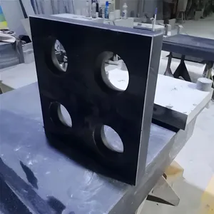 High Precision 000 Grade Marble Measurement Inspection Test 90 Degree Granite Square Ruler; Flat Ruler; Angle Ruler thumbnail-1