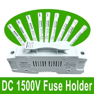 NSPV-63T Solar System Combiner Box Protective Device DC 1500V Fuse Holder With Fuse 50A thumbnail-1