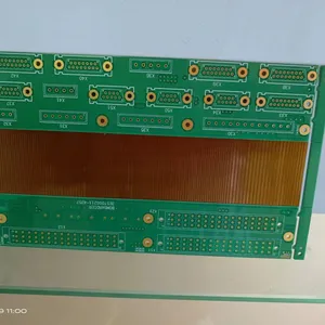 6L High-speed Rail Car High-voltage Soft Hard Combination FPC,PCB,FPC,PCBA,SMT，China Chaosheng Electronics High Speed Railway Main Board PCB thumbnail-1