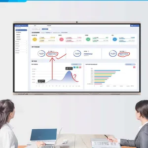 Inch Android 11/12/13 Ifpd Ifp Iwb Smart Board Display Touch Screen Whiteboard Interactive Flat Panel for Education Conference thumbnail-5
