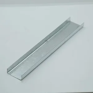 Galvanized Light Steel Keel Ceiling U Hanger Furring Channel for Drywall Partition thumbnail-1