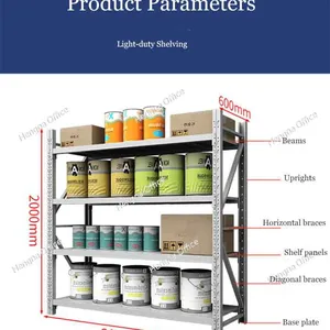 Robust Industrial Storage Solution- Heavy Duty Medical Shelving Rack for Hospital Clinics and Healthcare Facilities thumbnail-4