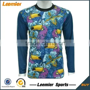 Unisex High Quality Design Printing Long Sleeve Rash Guard thumbnail-1