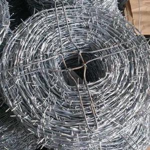 Construction and Railway Application Barbed Wire Roll Price thumbnail-1
